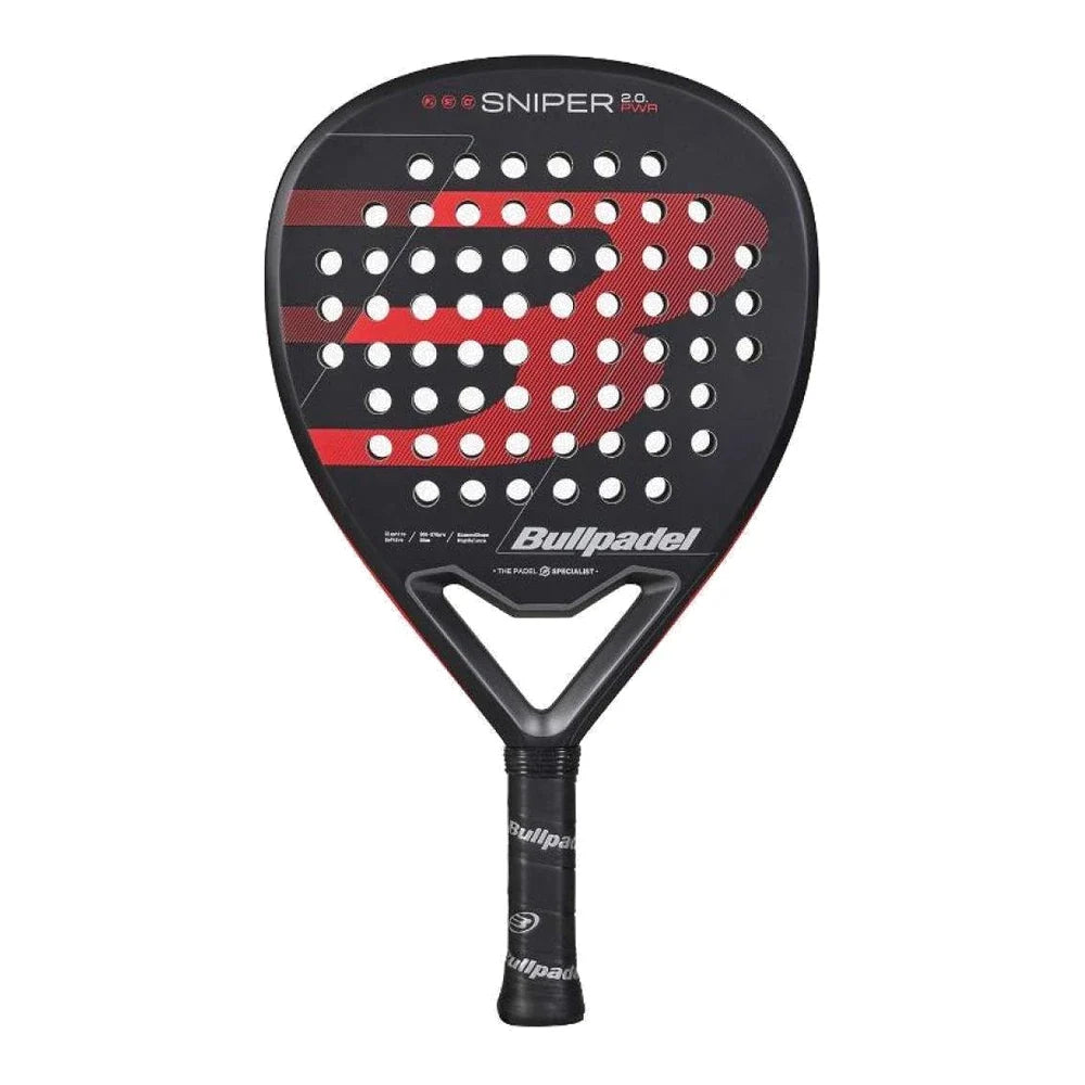 Pack 2x Pala Bullpadel Sniper 2.0 Power Negro 2026