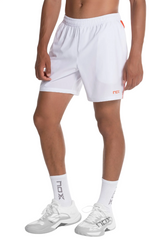 Pantaloneta Nox Team Blanco Hombre
