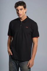 Camiseta Nox Polo Corp Negra