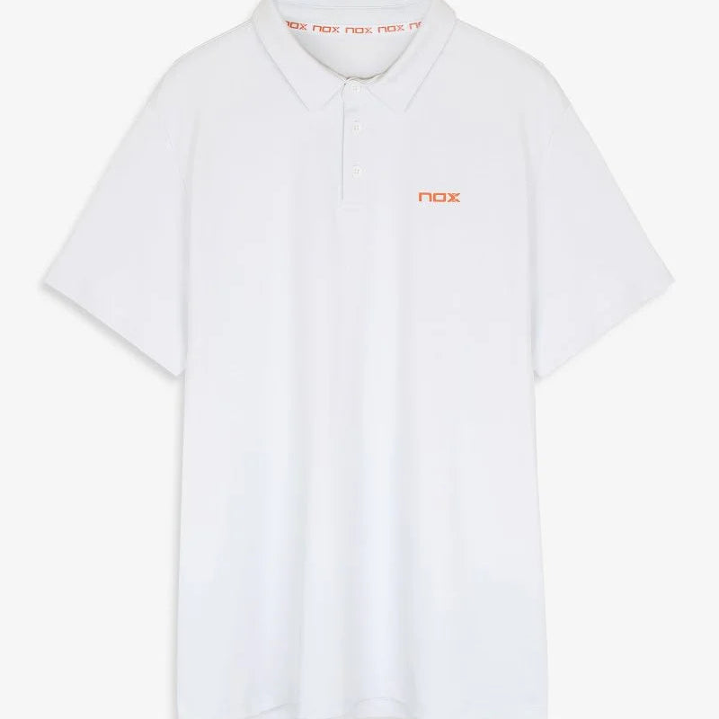 Camiseta Nox Team Polo Blanco Hombre