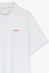 Camiseta Nox Team Polo Blanco Hombre