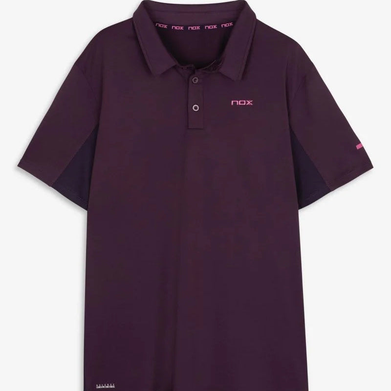 Camiseta Nox Polo Hombre Pro Deep Purpple