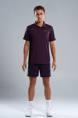 Camiseta Nox Polo Hombre Pro Deep Purpple