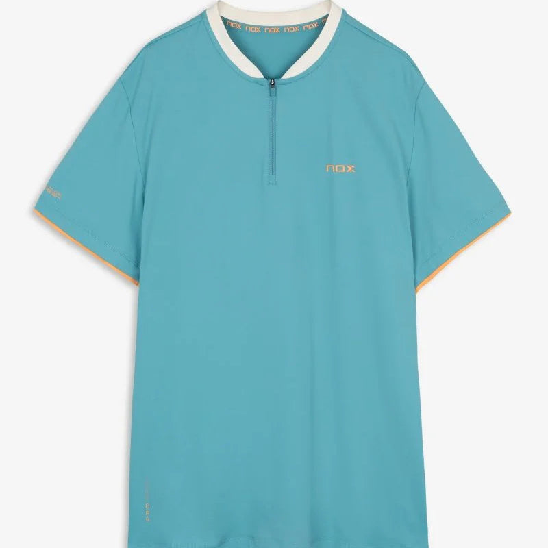 Camiseta Nox Pro Polo Dusty Turquoise