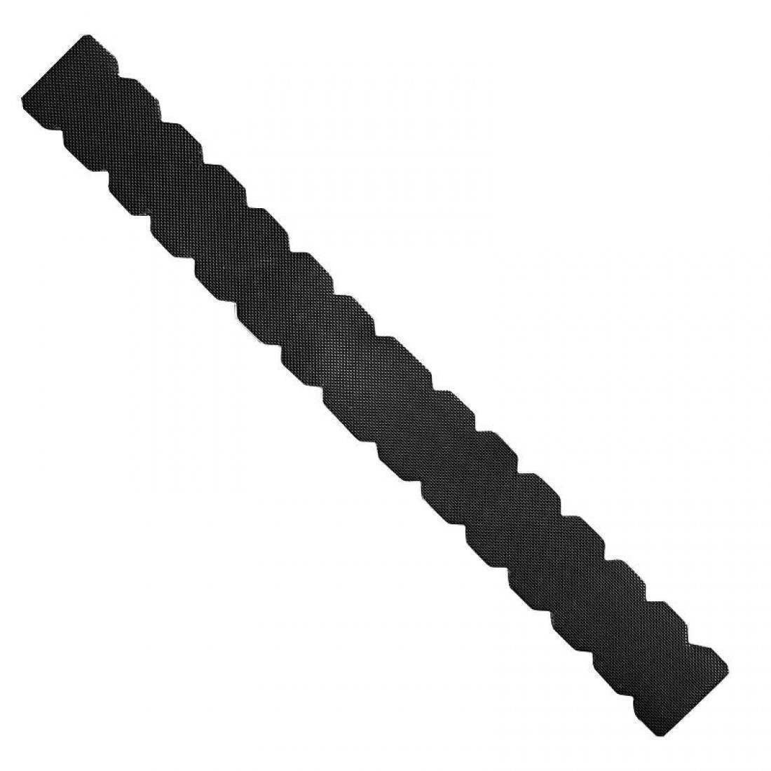 Protector de Padel Dentado Rugoso Negro