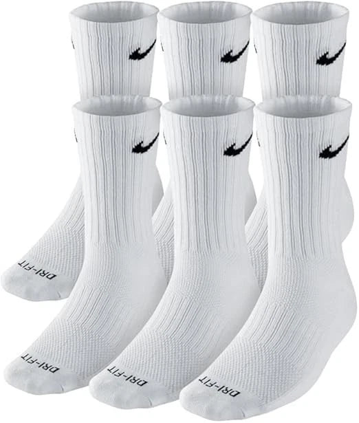 Medias Nike Everyday Elevated x6 Pares Blancas