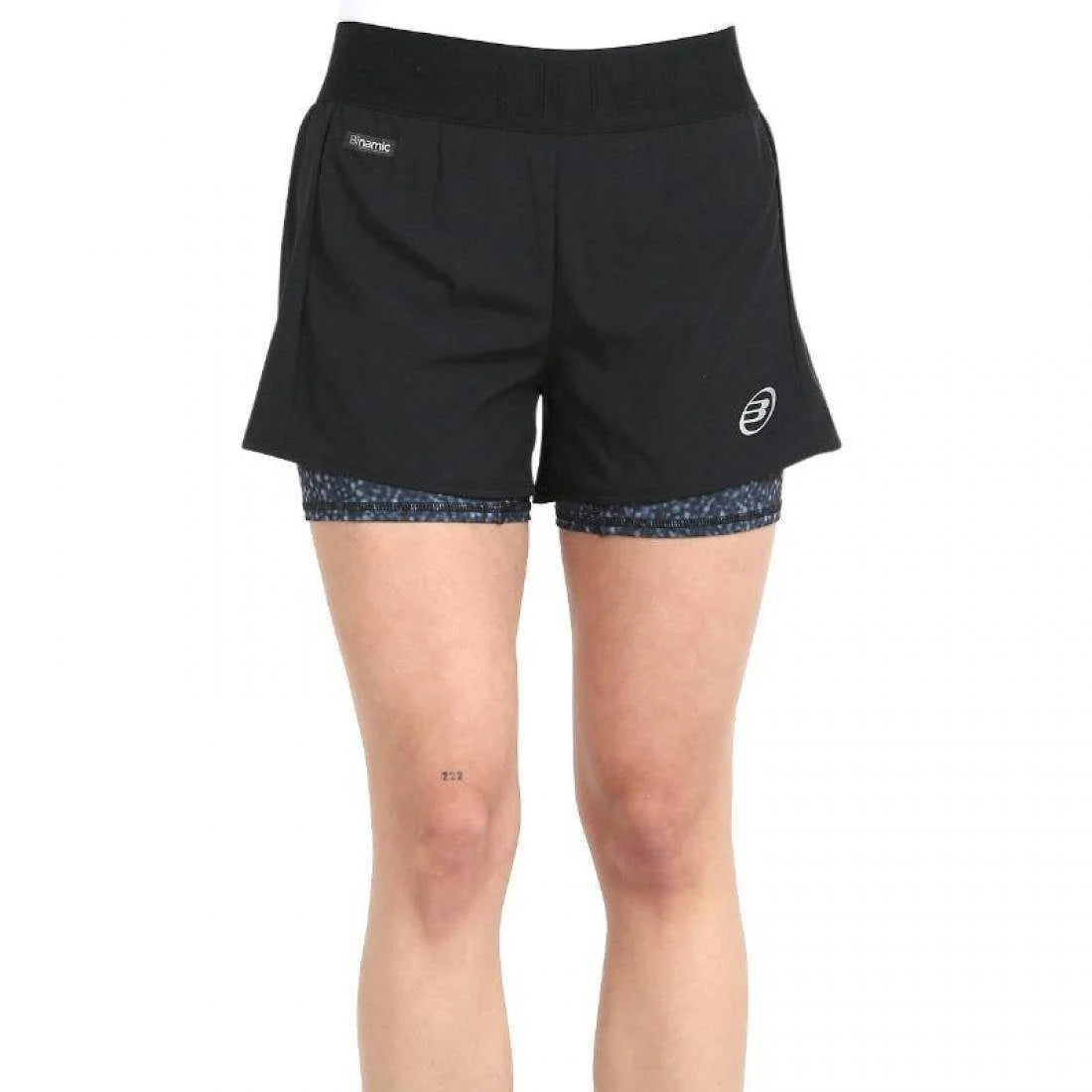 Short Bullpadel Mujer Breca Negro