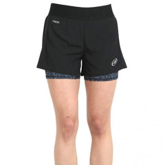 Short Bullpadel Mujer Breca Negro