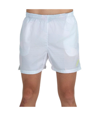 Pantaloneta Bullpadel Lleno Blanco