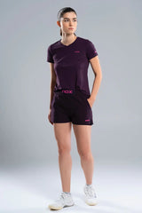 Short Nox Pro Morado Mujer