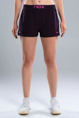 Short Nox Pro Morado Mujer