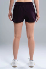 Short Nox Pro Morado Mujer
