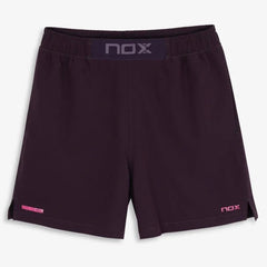 Pantaloneta Nox Morado Hombre