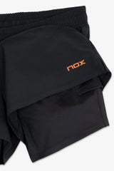 Pantaloneta Nox Negra Mujer