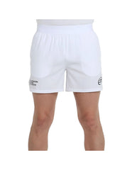 Pantaloneta Bullpadel Ciruelo Blanco