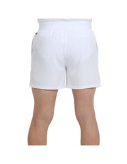 Pantaloneta Bullpadel Ciruelo Blanco