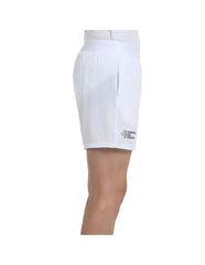 Pantaloneta Bullpadel Ciruelo Blanco