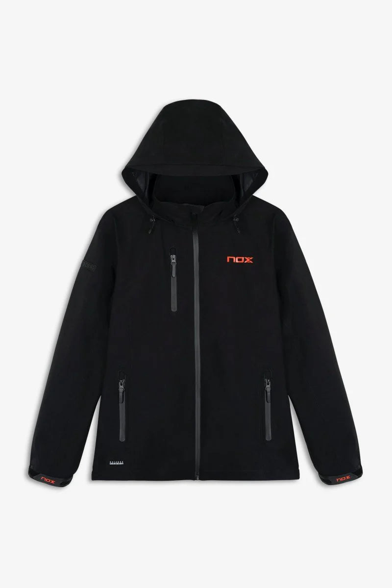 Chaqueta Nox Softshell Negra Hombre