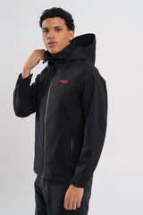 Chaqueta Nox Softshell Negra Hombre