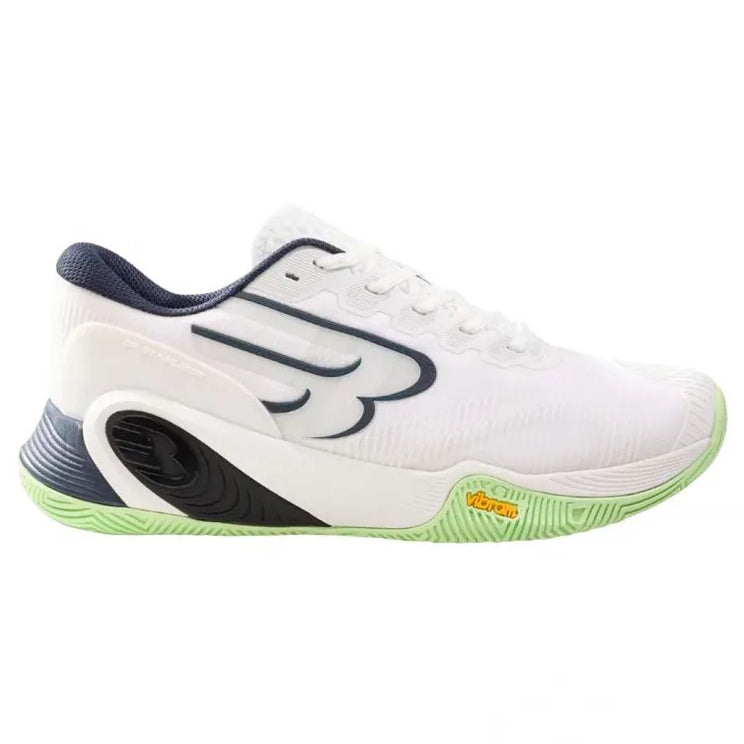 Zapato de Padel Bullpadel Hack Vibram 26V Blanco