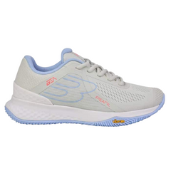 Zapato de padel Bullpadel Mujer Pearl Vibram 25I Gris Claro
