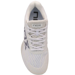 Zapato de Padel AT10 LUX Blanco / Gris