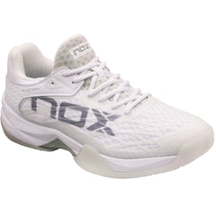 Zapato de Padel AT10 LUX Blanco / Gris