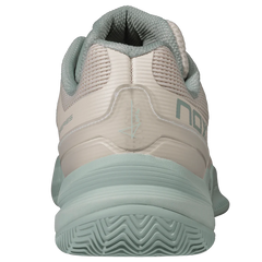 Zapato de Padel Nox AT10 Pro Beige/Azul Claro