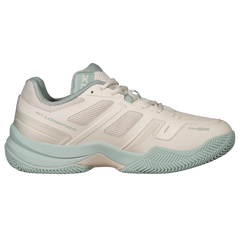Zapato de Padel Nox AT10 Pro Beige/Azul Claro