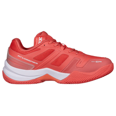 Zapato de Padel Nox AT10 Pro Coral/Blanco