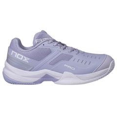 Zapato de Padel Nox AT10 Pro Morado/Blanco