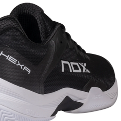 Zapato de Padel Nox ML10 Hexa Negro/Blanco