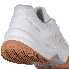 Zapato de Padel Nox ML10 Hexa Blanco/Cafe