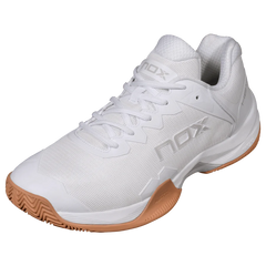 Zapato de Padel Nox ML10 Hexa Blanco/Cafe