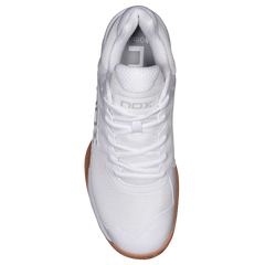 Zapato de Padel Nox ML10 Hexa Blanco/Cafe