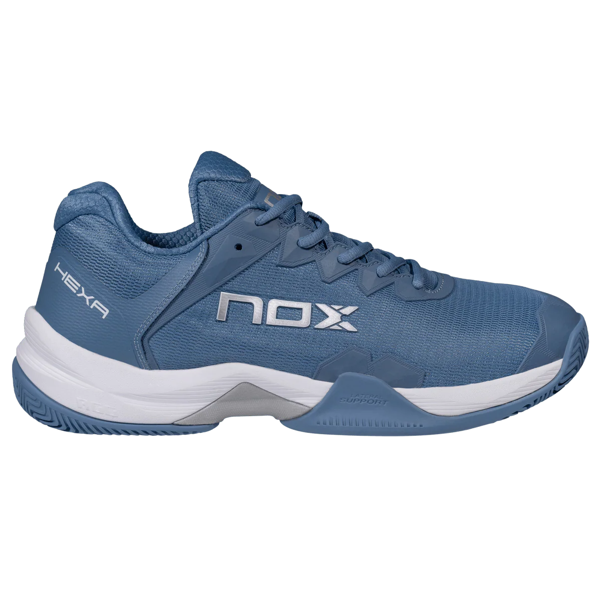 Zapato de Padel Nox ML10 Hexa Azul/Blanco