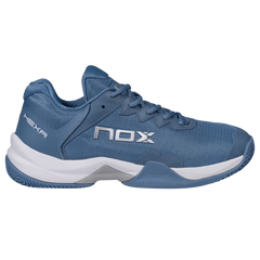 Zapato de Padel Nox ML10 Hexa Azul/Blanco