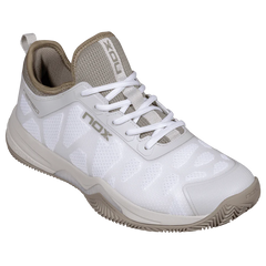 Zapato de Padel Nox Nerbo Blanco/Verde Vetiver