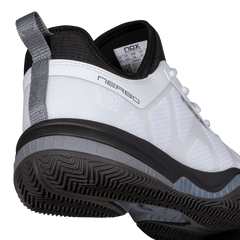 Zapato de Padel Nox Nerbo Blanco/Negro