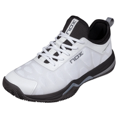 Zapato de Padel Nox Nerbo Blanco/Negro