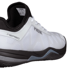 Zapato de Padel Nox Nerbo Blanco/Negro