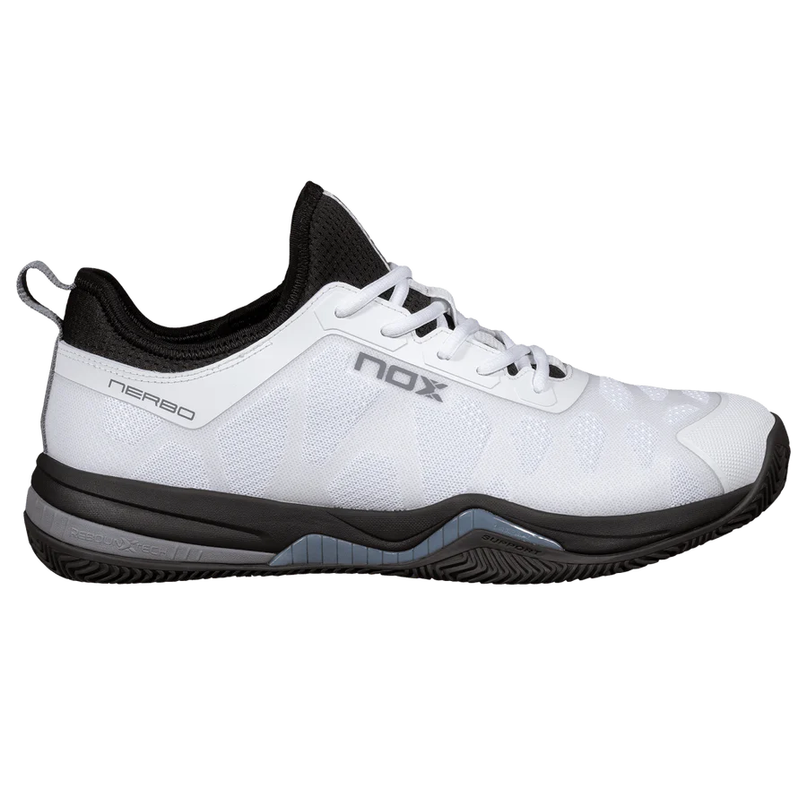 Zapato de Padel Nox Nerbo Blanco/Negro