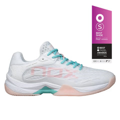 Zapato de Padel AT10 LUX Blanco / Potpurri