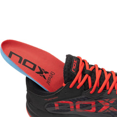 Zapato de Padel AT10 LUX Negro / Rojo
