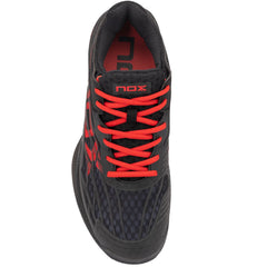 Zapato de Padel AT10 LUX Negro / Rojo