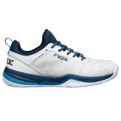 Zapato de Padel Nox Nerbo Blanco/Azul Claro