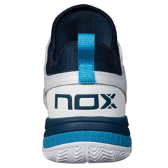 Zapato de Padel Nox Nerbo Blanco/Azul Claro