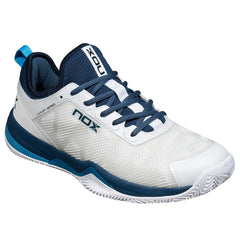 Zapato de Padel Nox Nerbo Blanco/Azul Claro