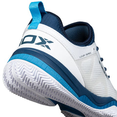 Zapato de Padel Nox Nerbo Blanco/Azul Claro