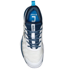 Zapato de Padel Nox Nerbo Blanco/Azul Claro